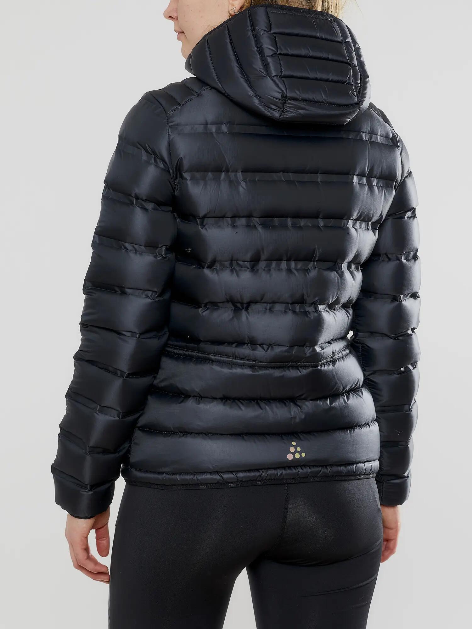 craft Light Down Jacket W – licht gewatteerd jack – Black 3/6