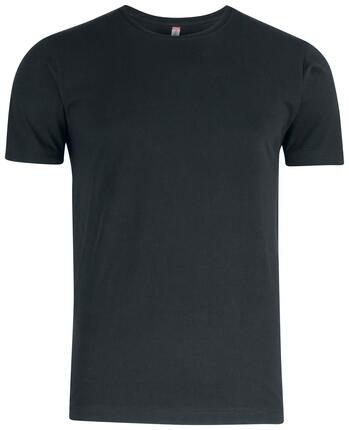 clique Premium Fashion-T en coton 100% – T-shirt homme noire – black