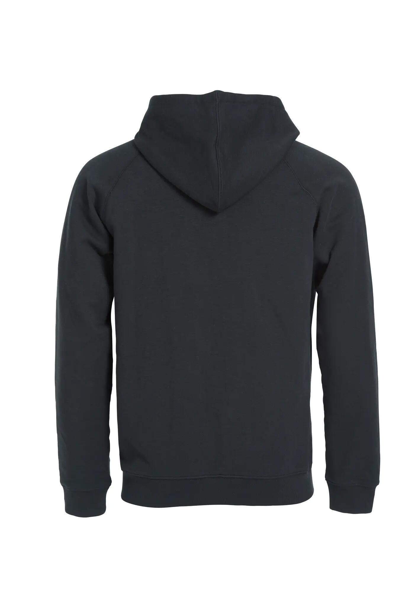 clique Classic Hoody Full Zip – Heren capuchonvest met rits – black 2/4