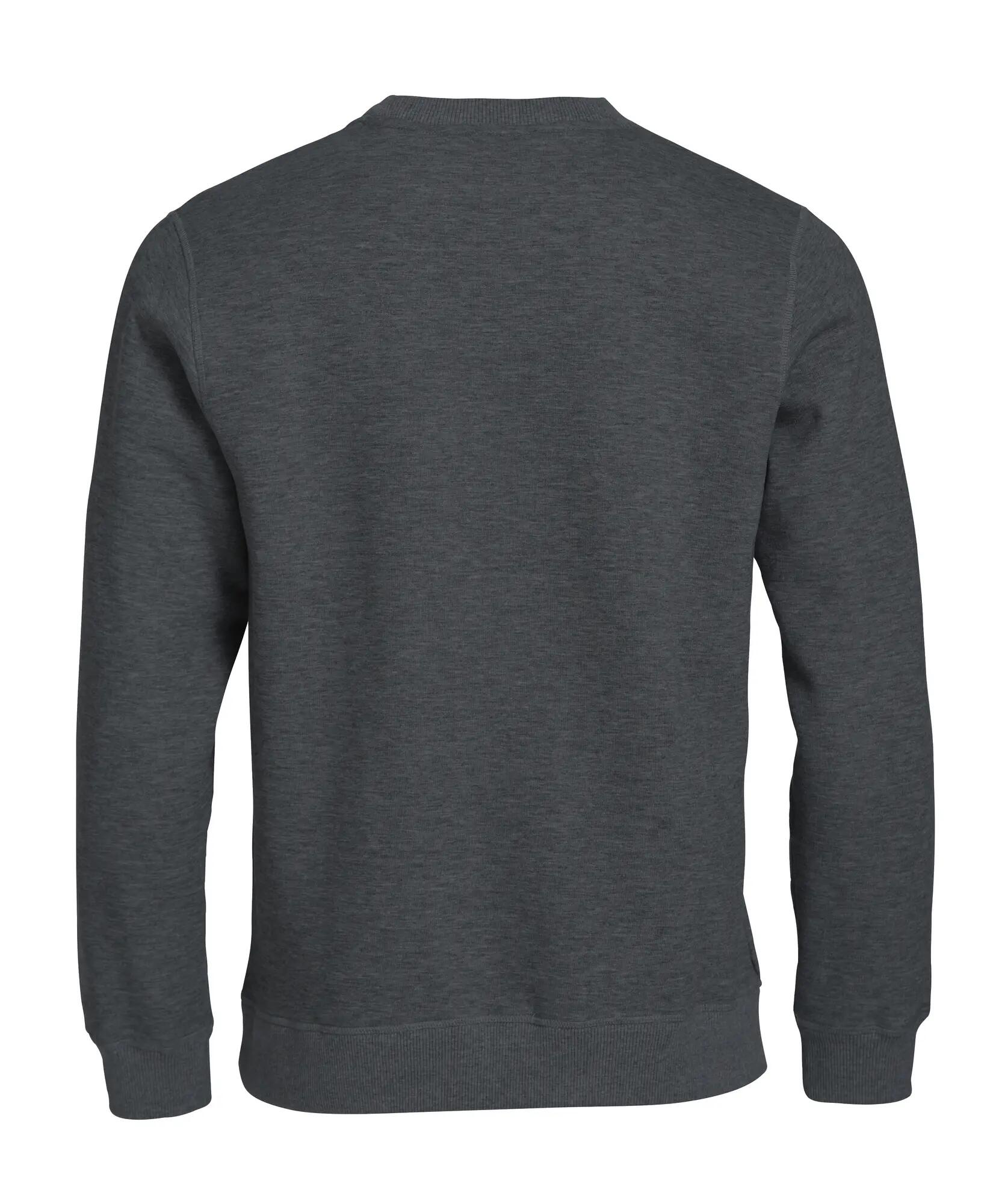clique Classic Roundneck sweatshirt gola redonda unissexo com bolso com fecho – 2/4