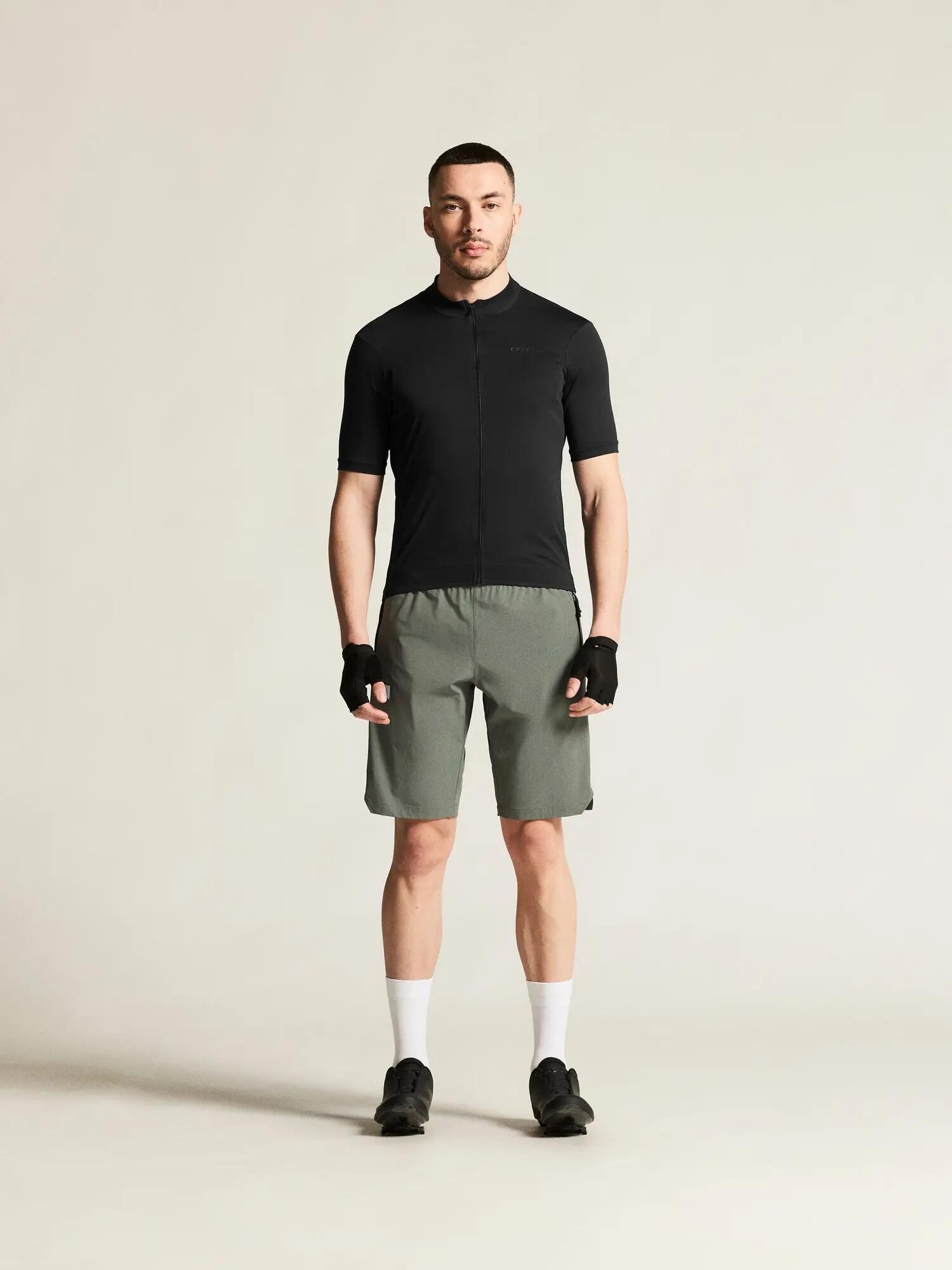 craft Everyday SS Jersey M – Maillot vélo extensible Noir – Black 6/7