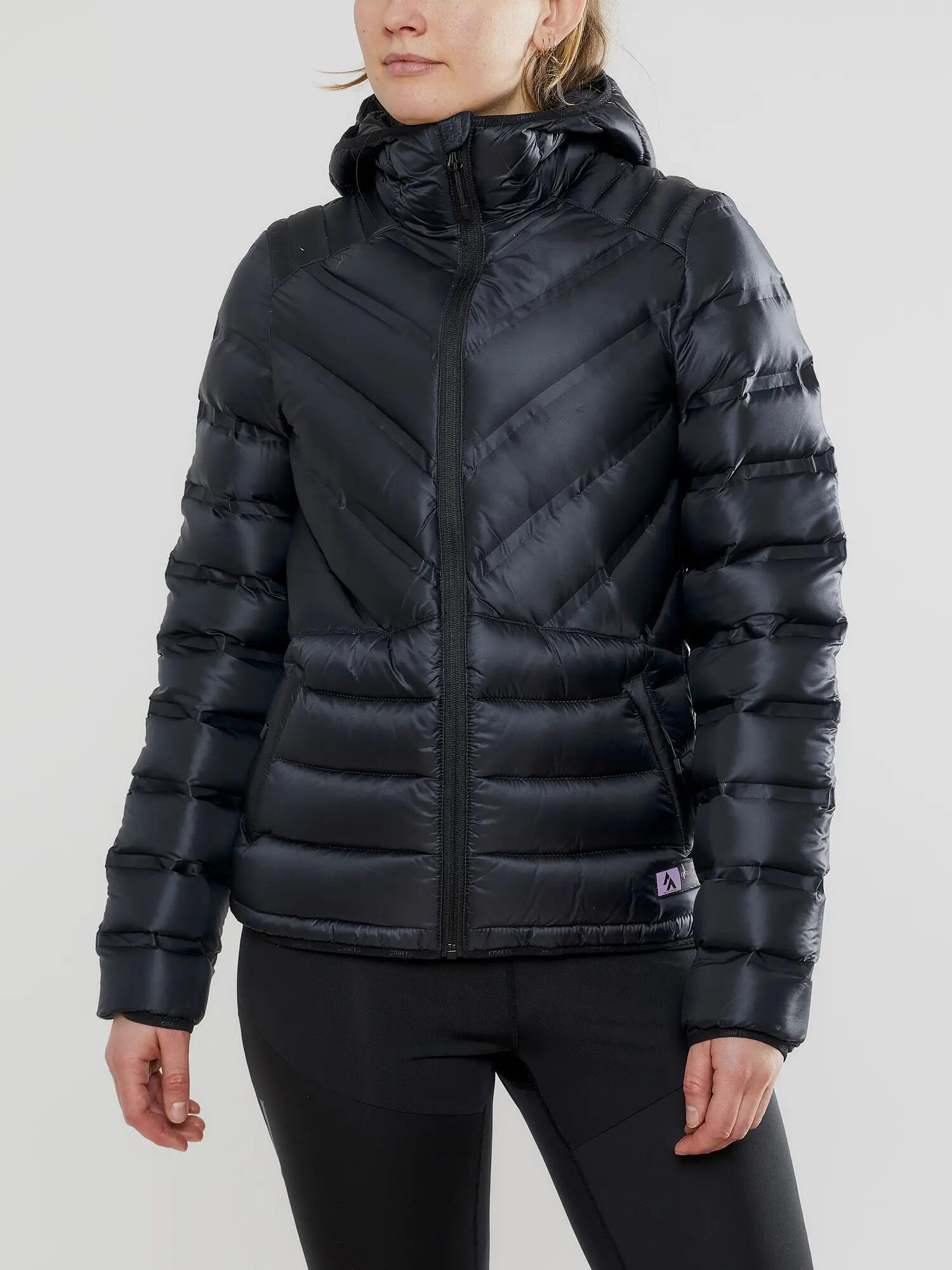 craft Light Down Jacket W – licht gewatteerd jack – Black 2/6