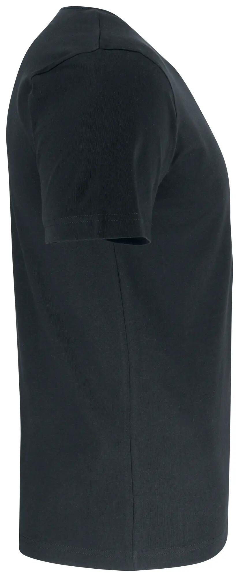 clique Premium Fashion-T – T-shirt homem 100% algodão – black 4/4