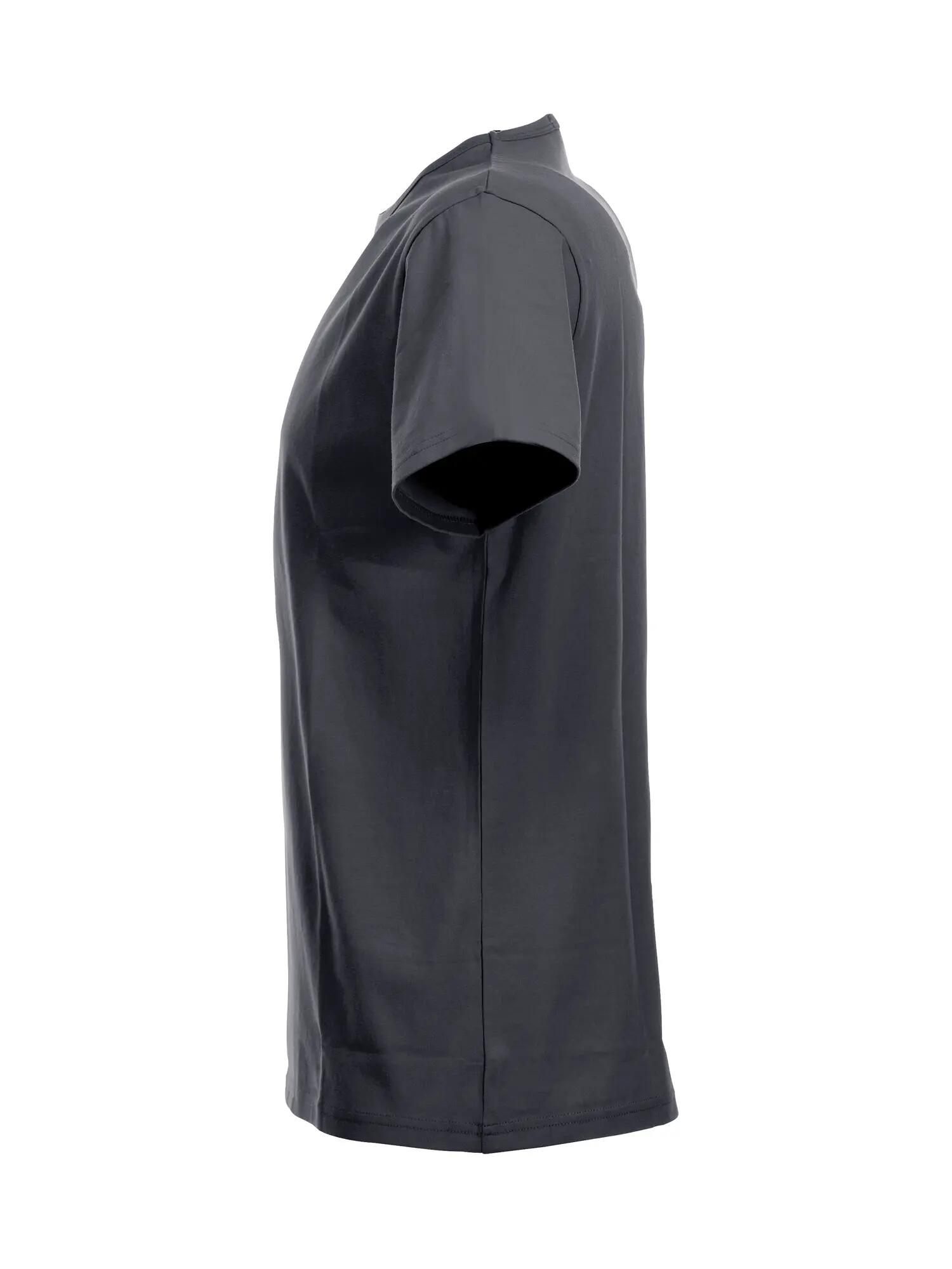 clique Stretch-T Homem — t-shirt elástica anthracite melange 3/4