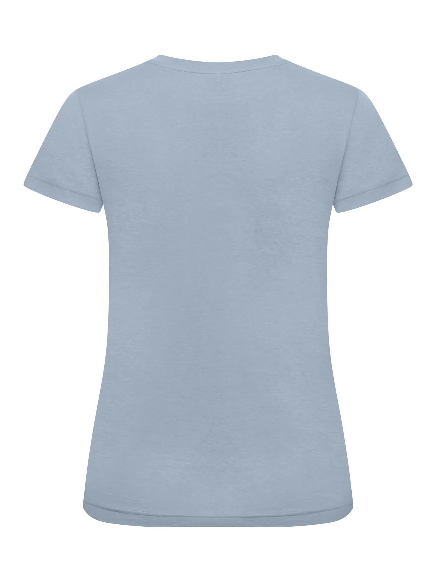 clique New Classic-T Women T-shirt van katoen, hedendaagse pasvorm – Soft Blue 4/4