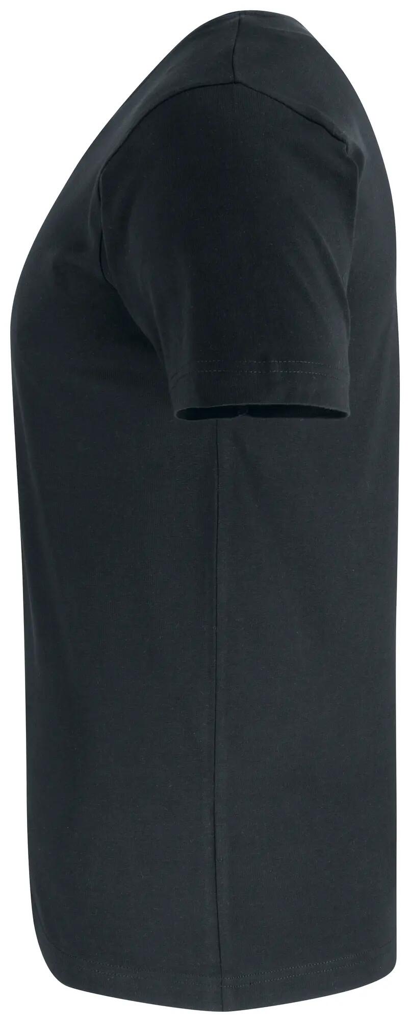 clique Premium Fashion-T – T-shirt homem 100% algodão – black 3/4