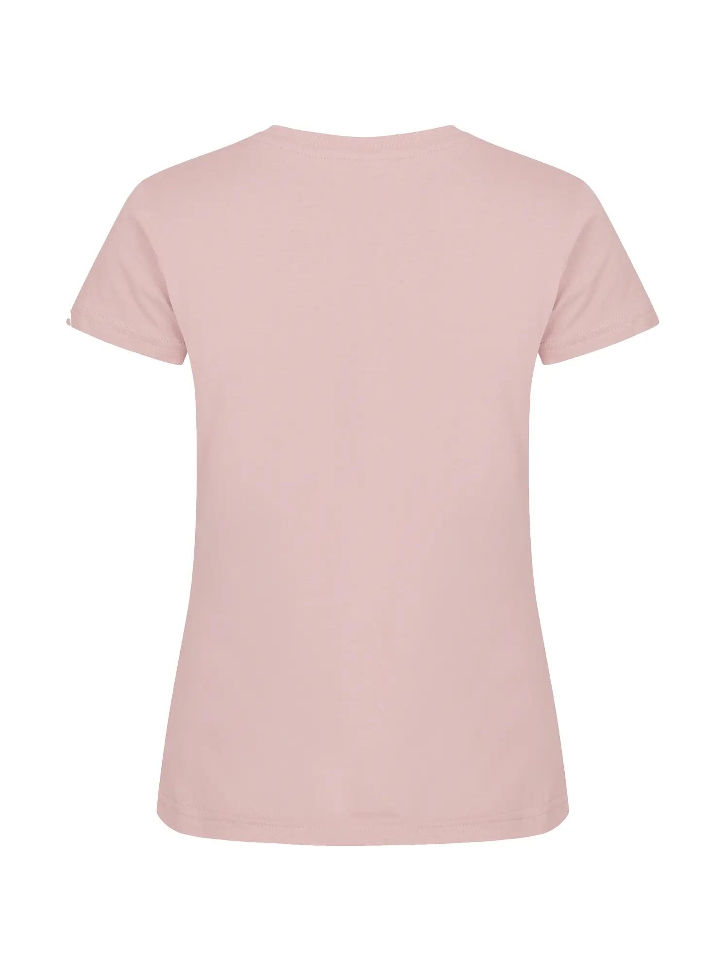 clique Basic-T Women T-shirt corte ajustado em algodão – Candy Pink 5/5