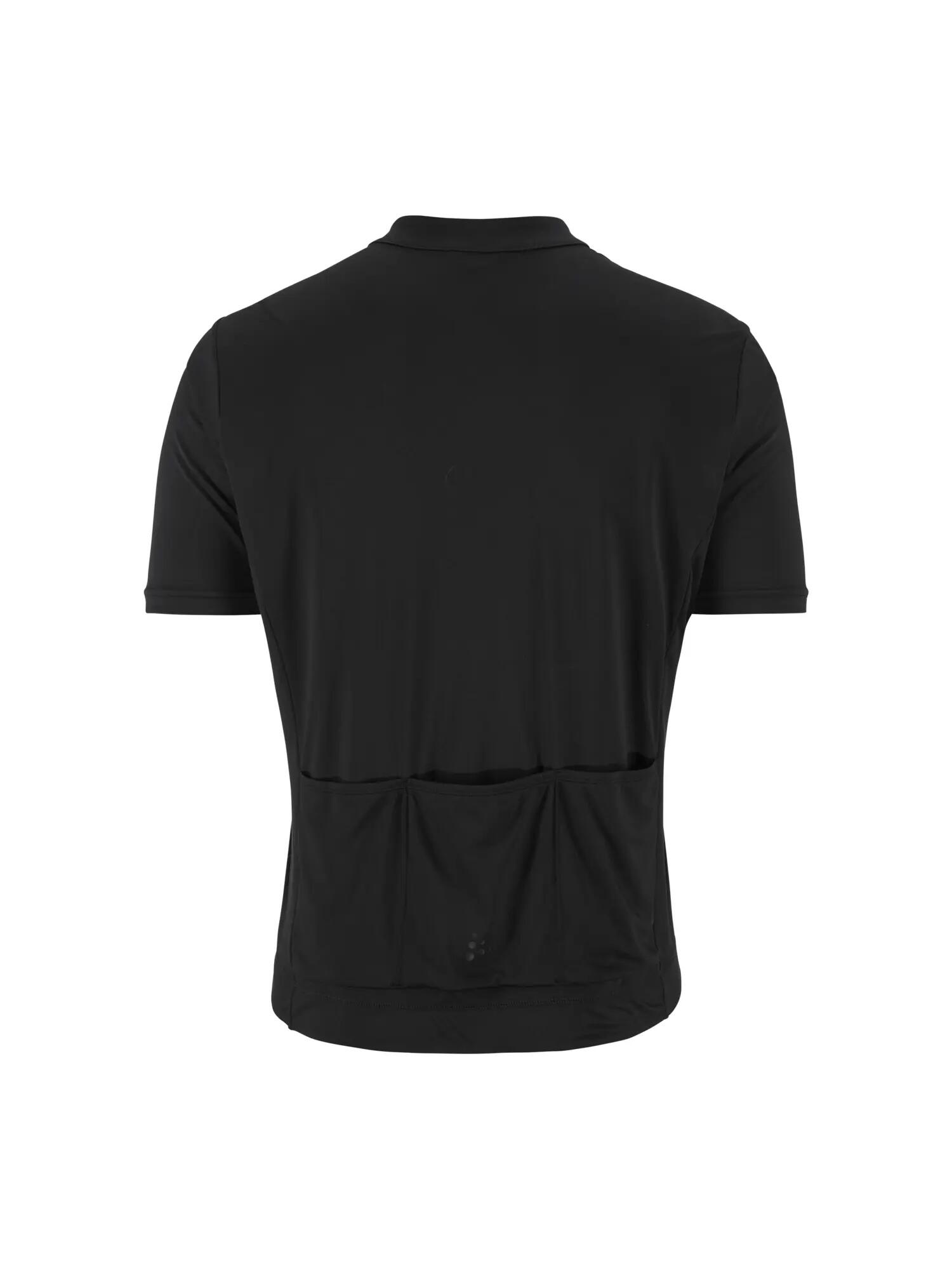 craft Everyday SS Jersey M – Maillot vélo extensible Noir – Black 3/7