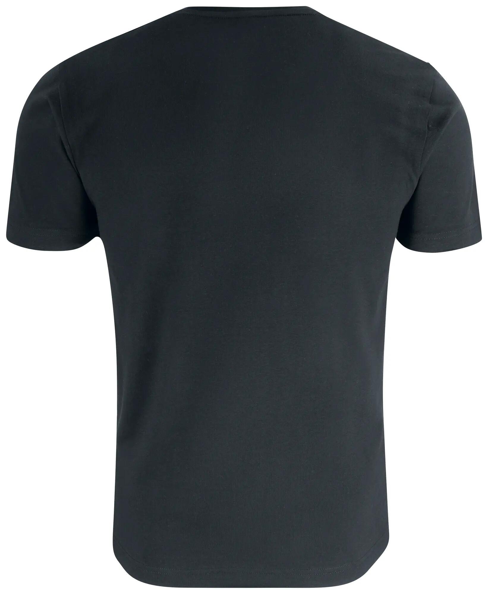 clique Premium Fashion-T – T-shirt homem 100% algodão – black 2/4