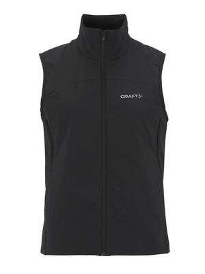 Craft adv essence warm vest 2 w – warme trainingsbodywarmer – black