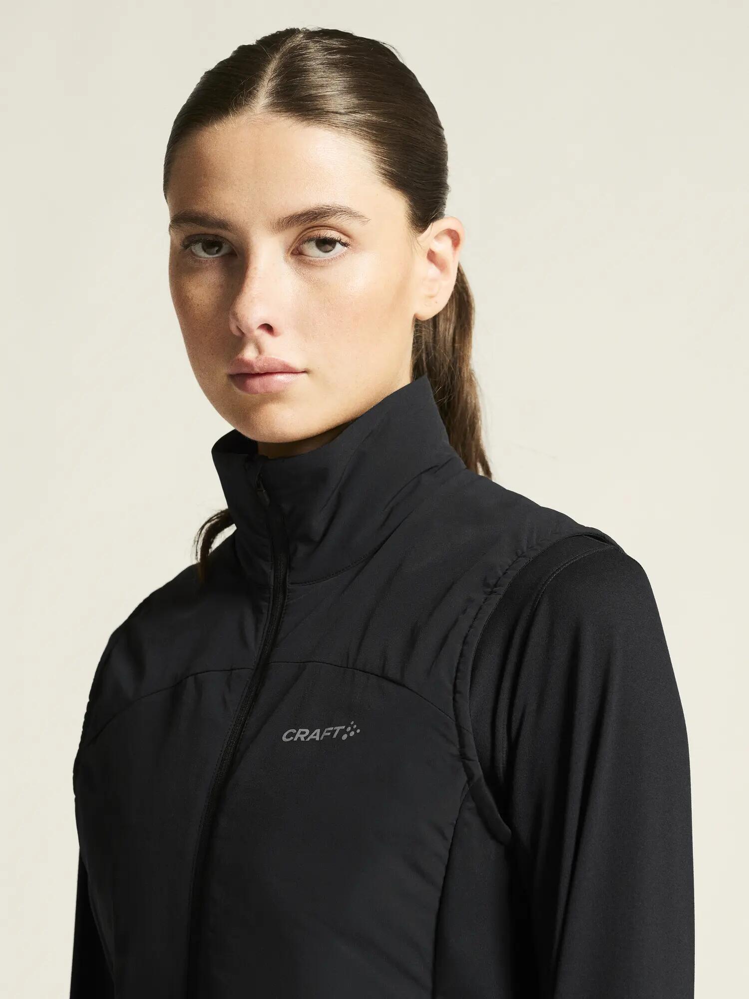 craft ADV Essence Warm Vest 2 W — warme trainingstegels – Black 6/7