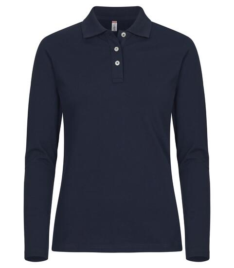 clique Stretch Premium Polo manches longues Femme – qualité supérieure et bonne