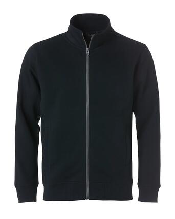 clique Classic Cardigan en sweat, noir, 4XL – black