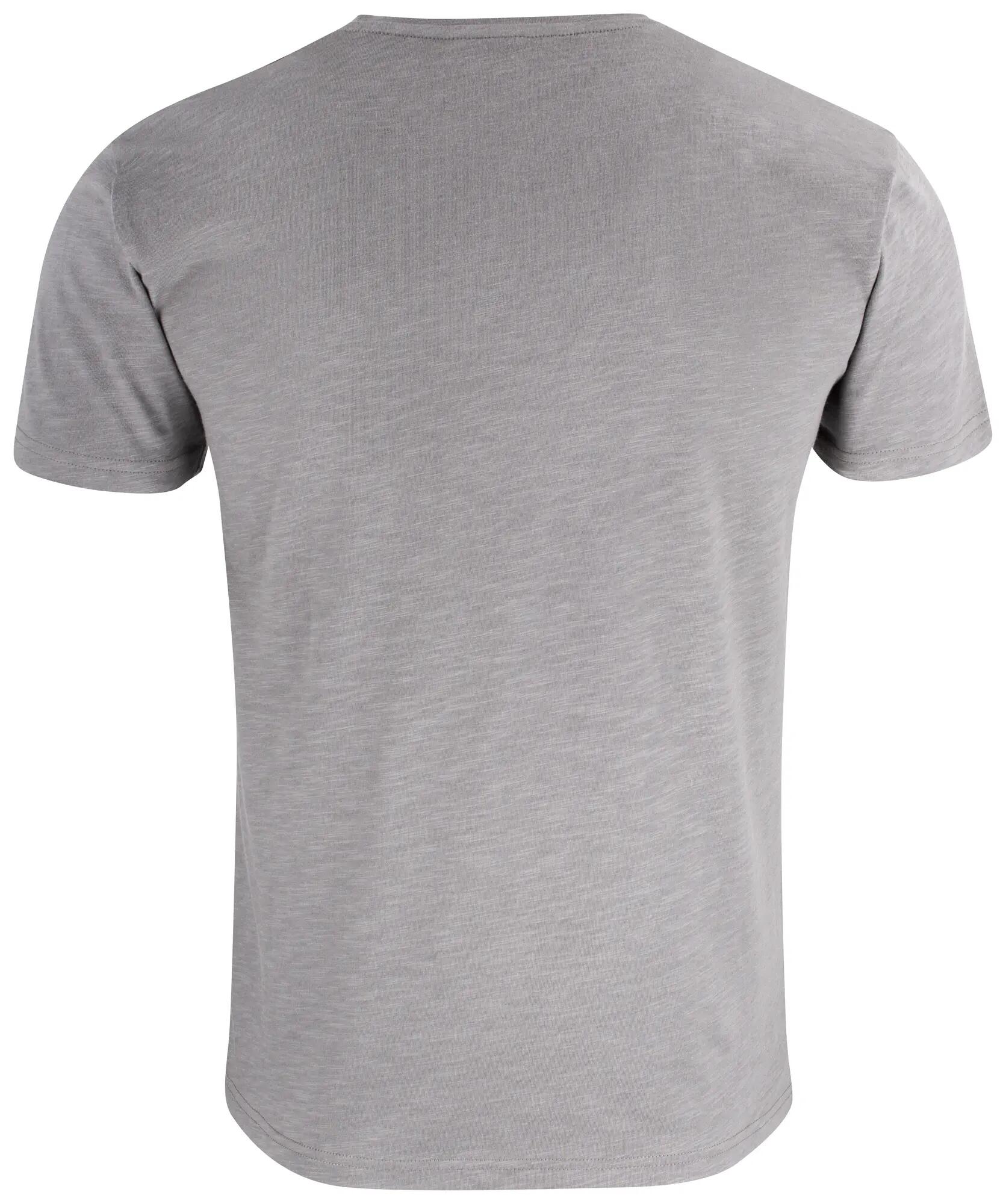clique Slub-T T-shirt ajustada em algodão slub – grey 2/5