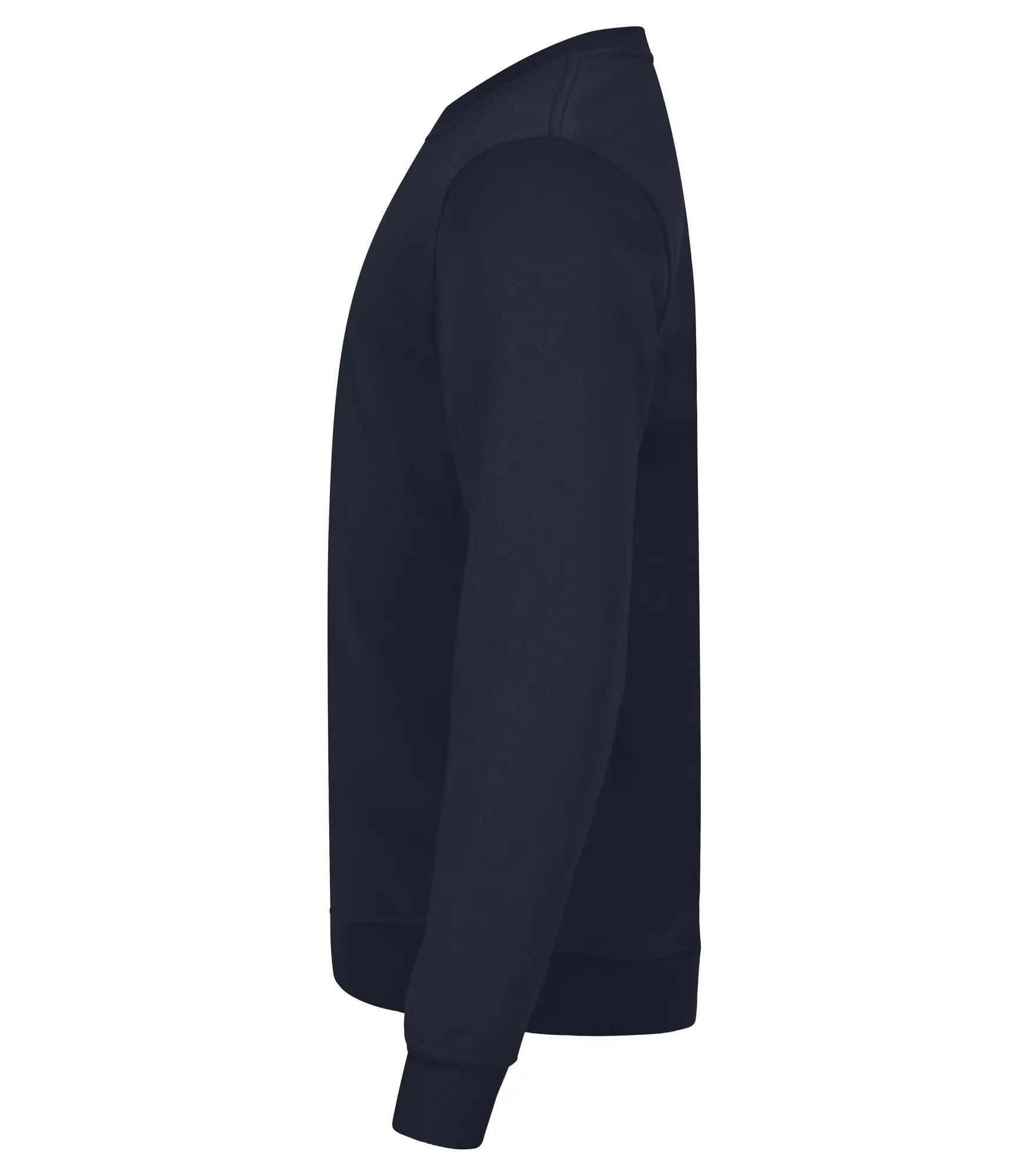 clique Miami Roundneck – camisola gola redonda em algodão reciclado – Navy 4/4