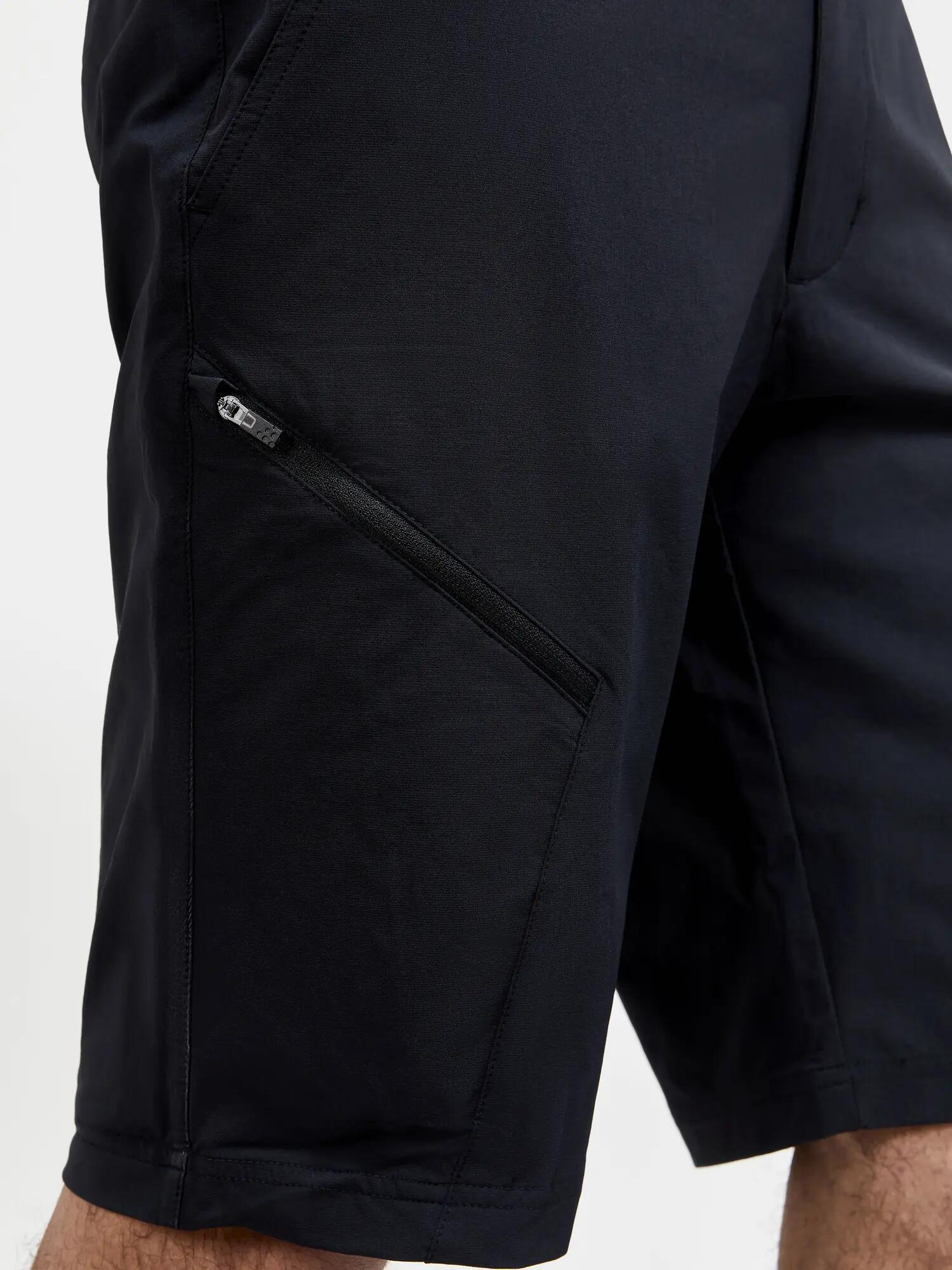 craft ADV Explore Tech Shorts M - Short technique extensible – Black 6/7