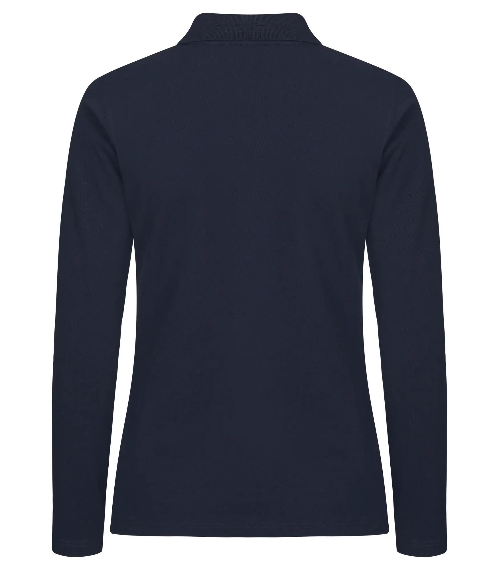 clique Stretch Premium Polo L/S Women – Langarm-Polo mit Stretch – Marineblau 4/4