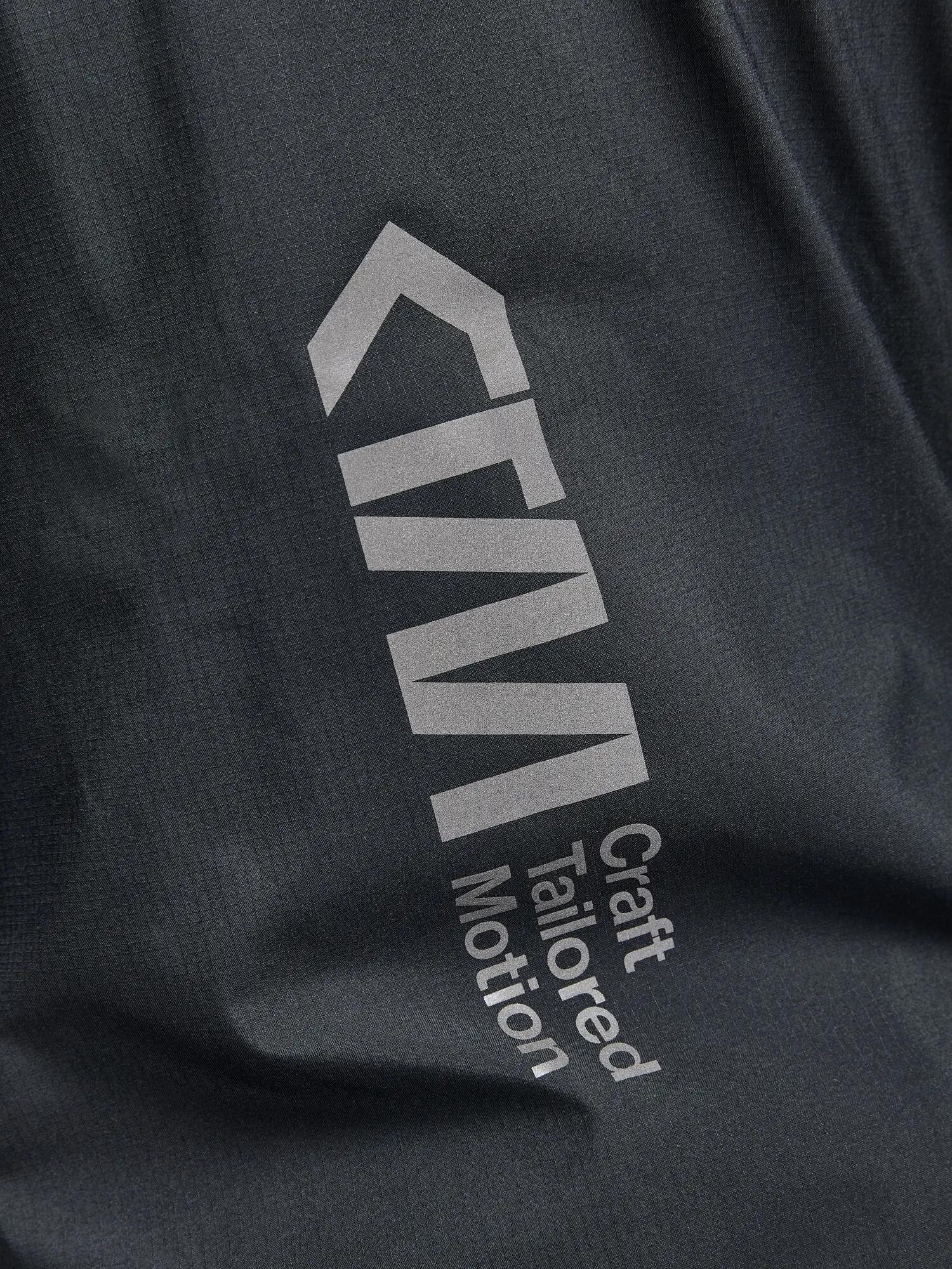 craft CTM Hydro Jacket M leichte wasserdichte Fahrradjacke – BLACK 5/7