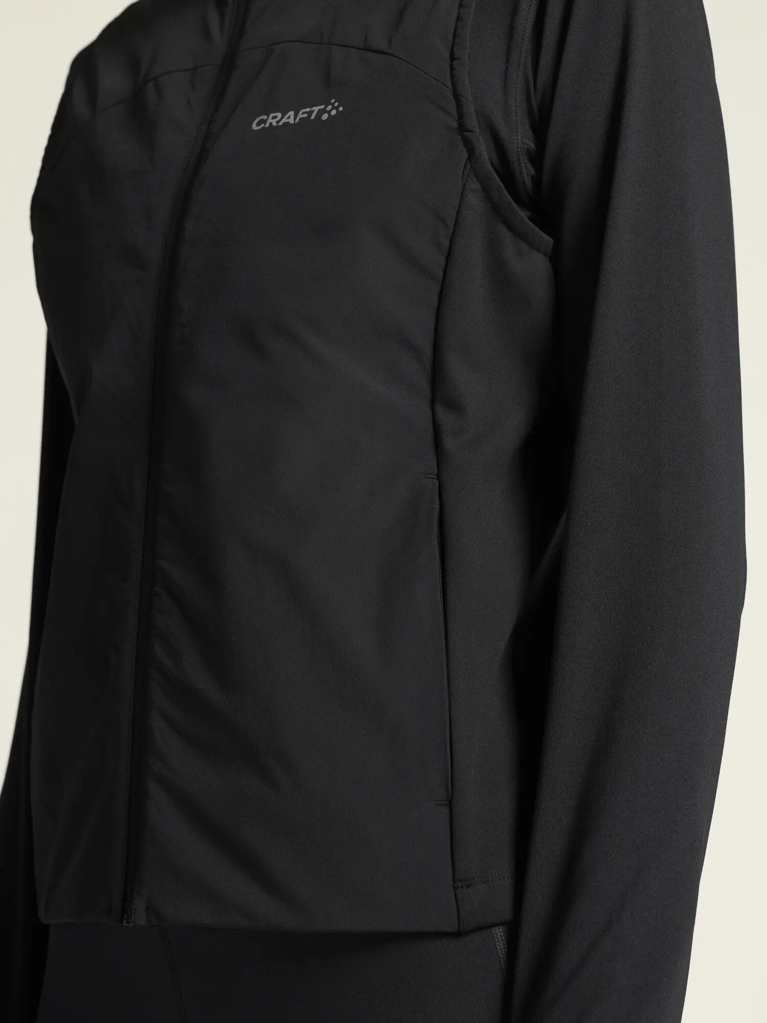 craft ADV Essence Warm Vest 2 W — warme trainingstegels – Black 4/7