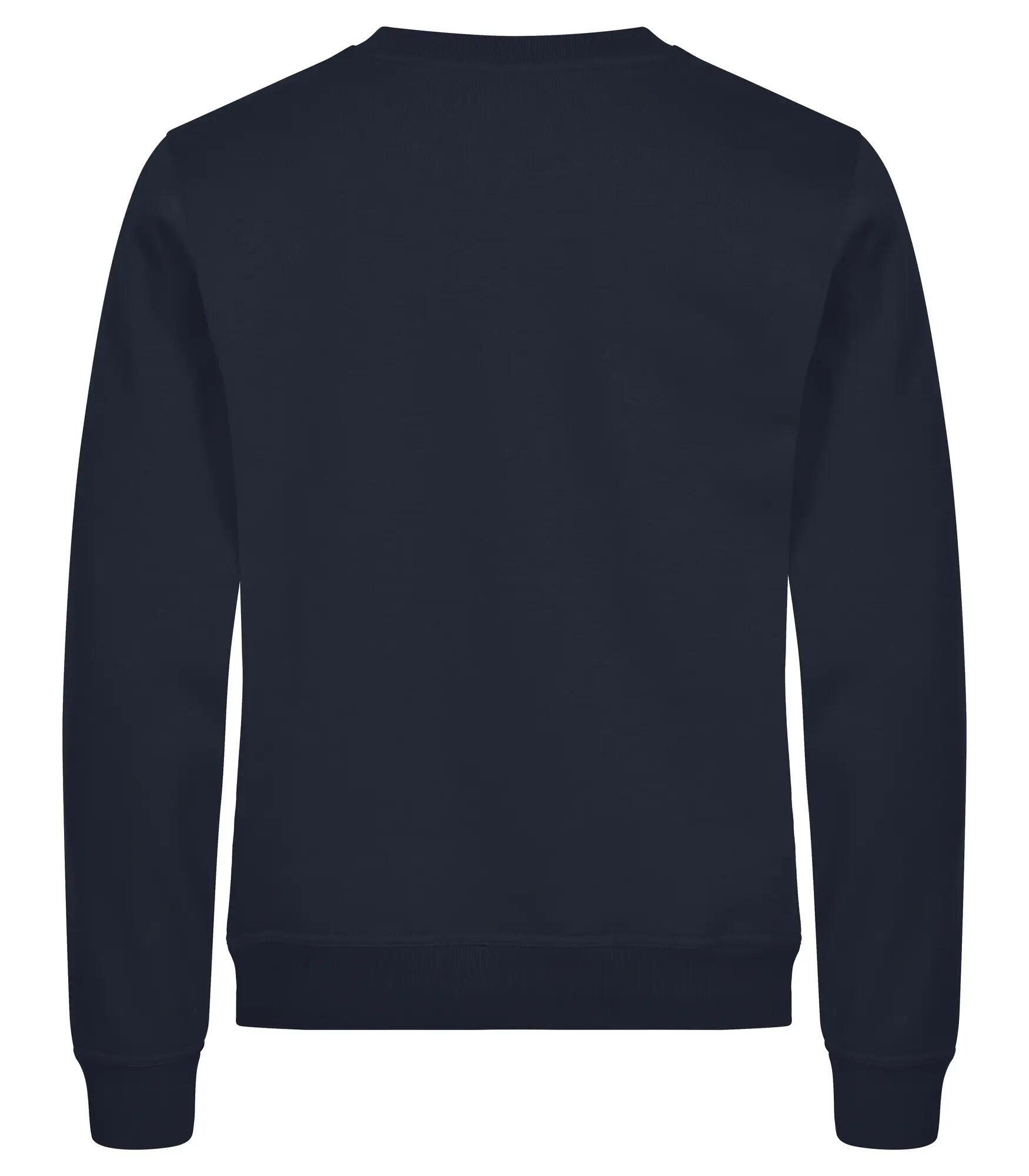 clique Miami Roundneck – camisola gola redonda em algodão reciclado – Navy 2/4