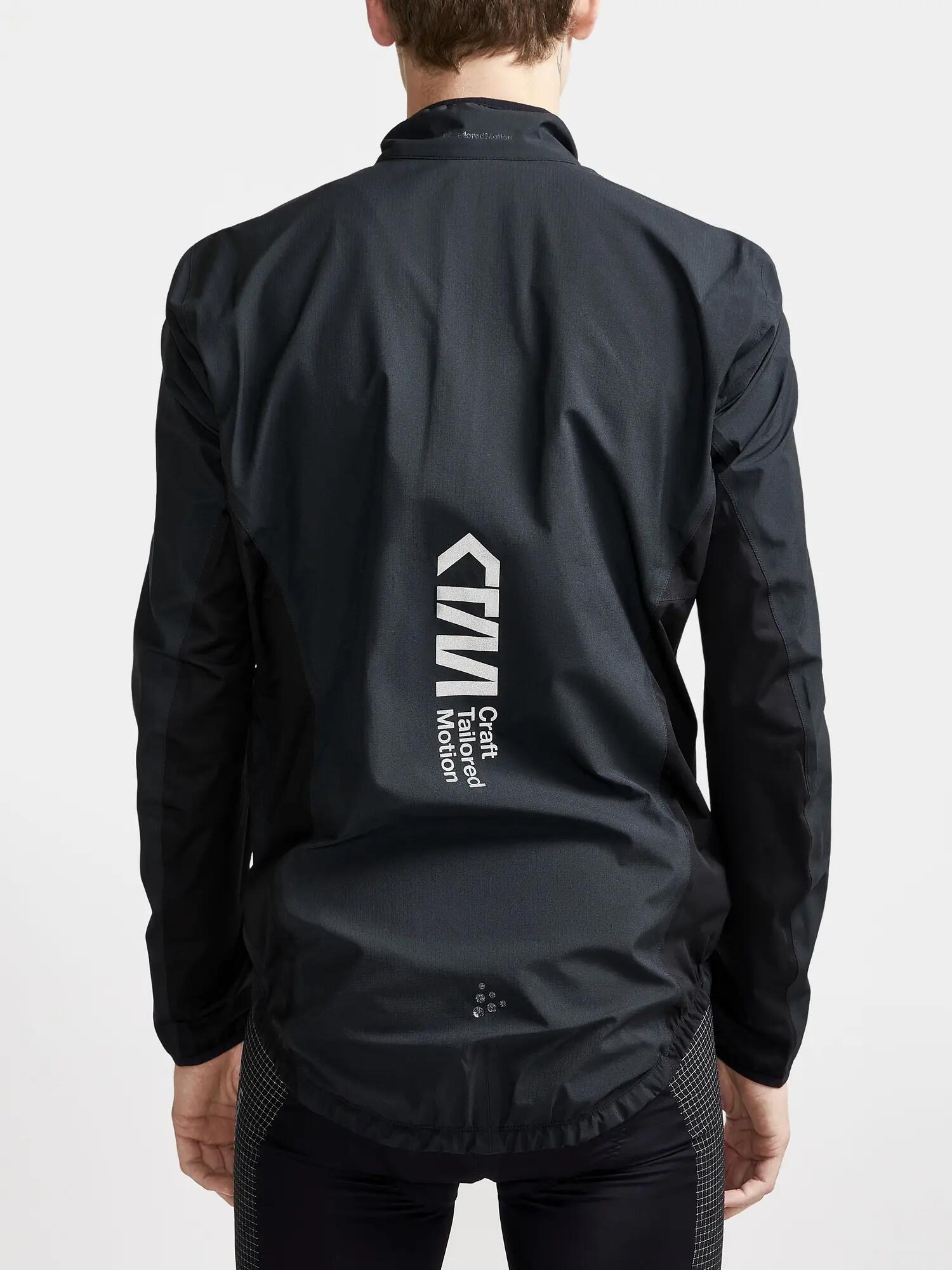 craft CTM Hydro Jacket M – Leichte, wasserdichte Radjacke – BLACK 3/7