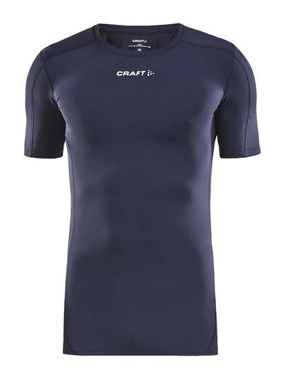 craft Pro Control Compression Tee manches courtes – maintien musculaire – Navy