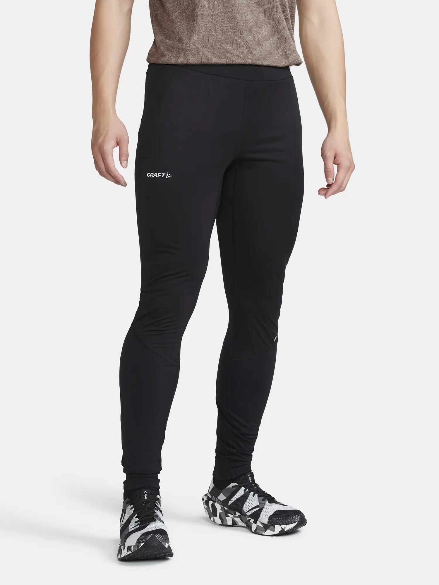 craft meia-calça ADV Essence Warm Wind Tights 2 M corta-vento quente – Black 2/7