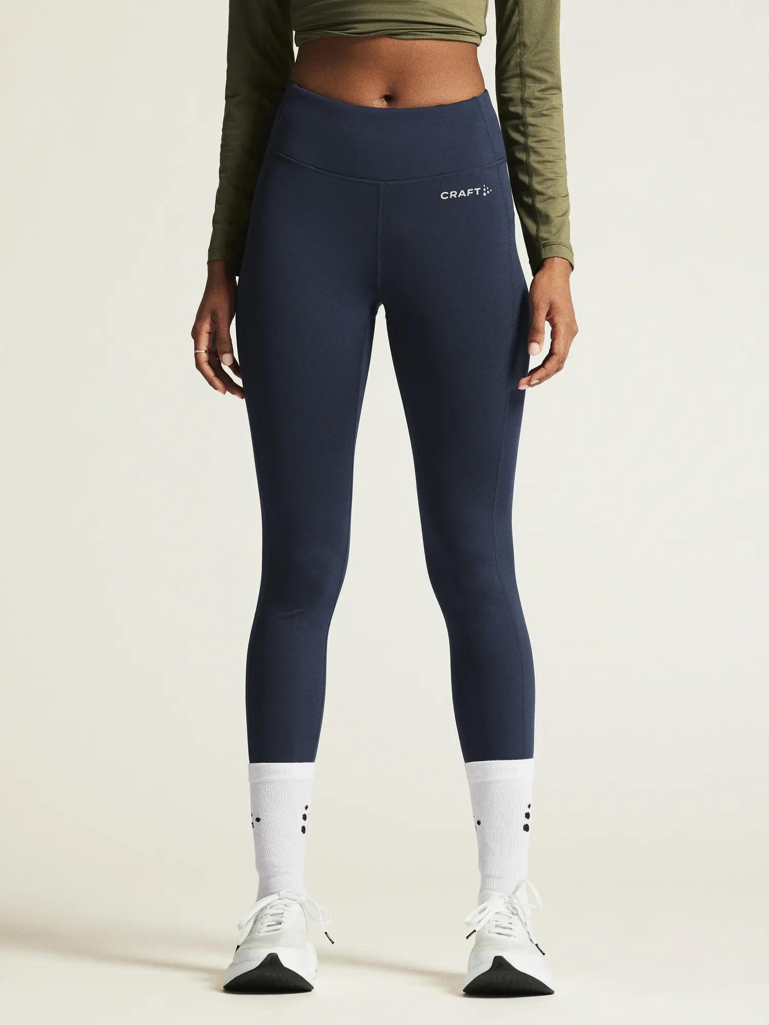 craft Core Essence Warm Tights Dames — Zacht jersey met geborstelde binnenzijde 3/7