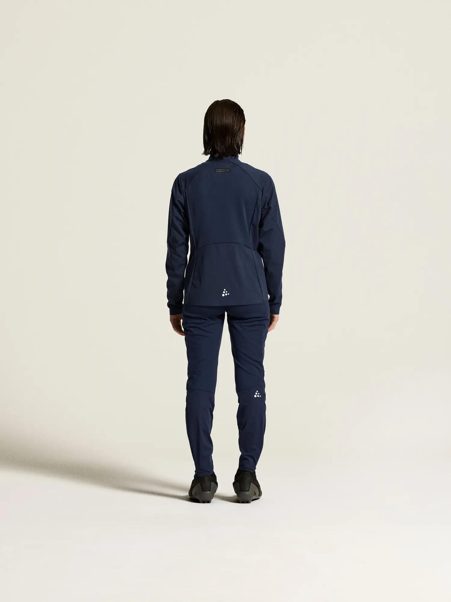 craft Nordic Club 2.0 Pro Jacke Damen wind- und wasserdicht stretch – Blaze 7/7