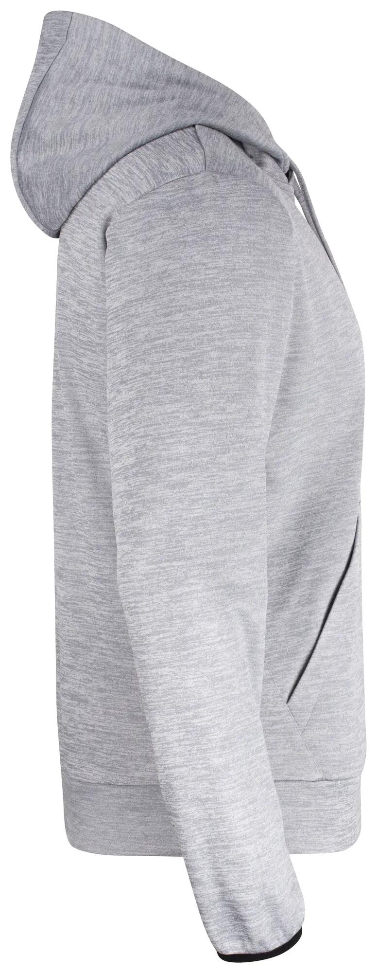 clique Oakdale Funktions-Hoodie aus Polyester – ash 4/4
