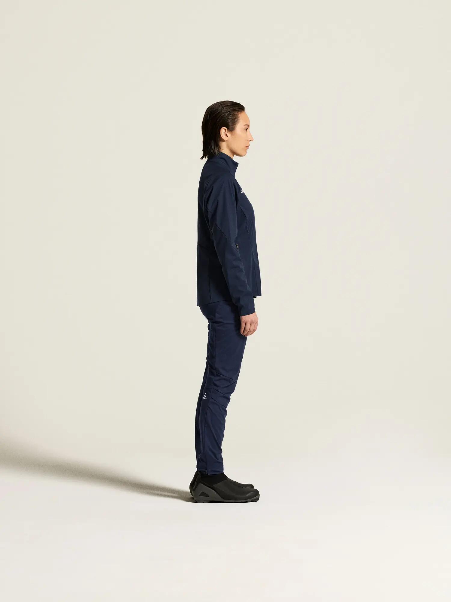 craft Nordic Club 2.0 Pro Jacke Damen wind- und wasserdicht stretch – Blaze 6/7