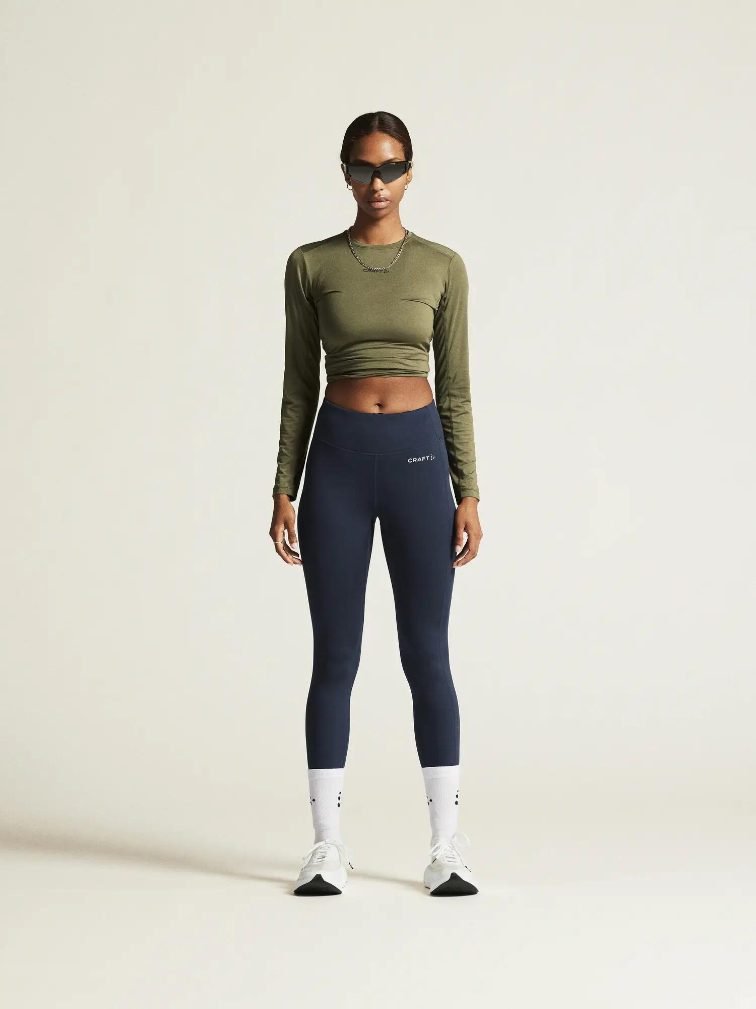 craft Core Essence Warm Tights Dames — Zacht jersey met geborstelde binnenzijde 2/7