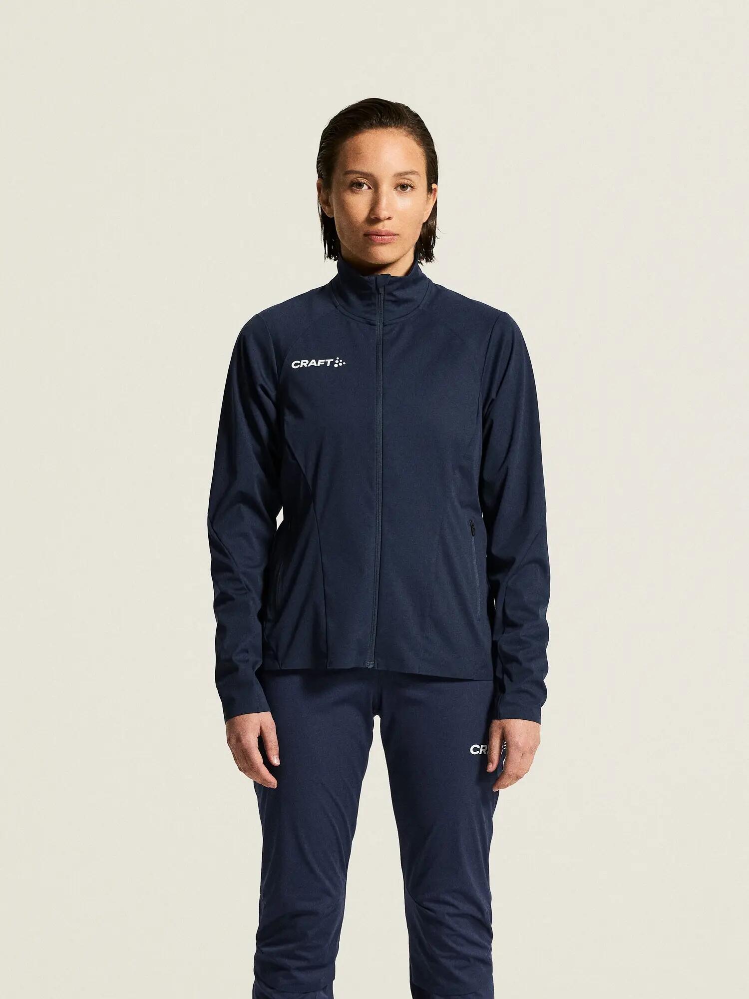 craft Nordic Club 2.0 Pro Jacke Damen wind- und wasserdicht stretch – Blaze 5/7