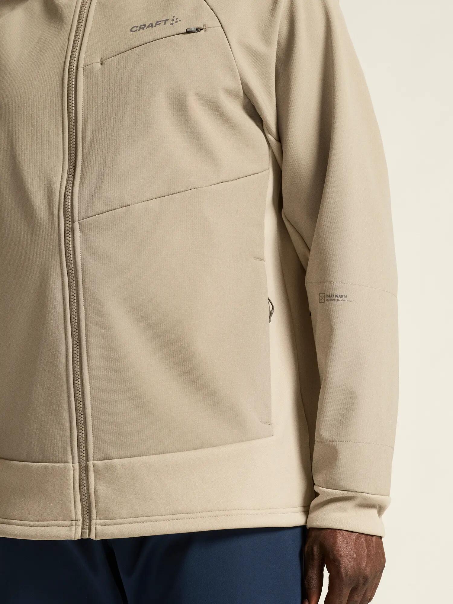 craft Giacca ADV Backcountry Hybrid M tecnica e isolante – Taupe/Hay 6/7