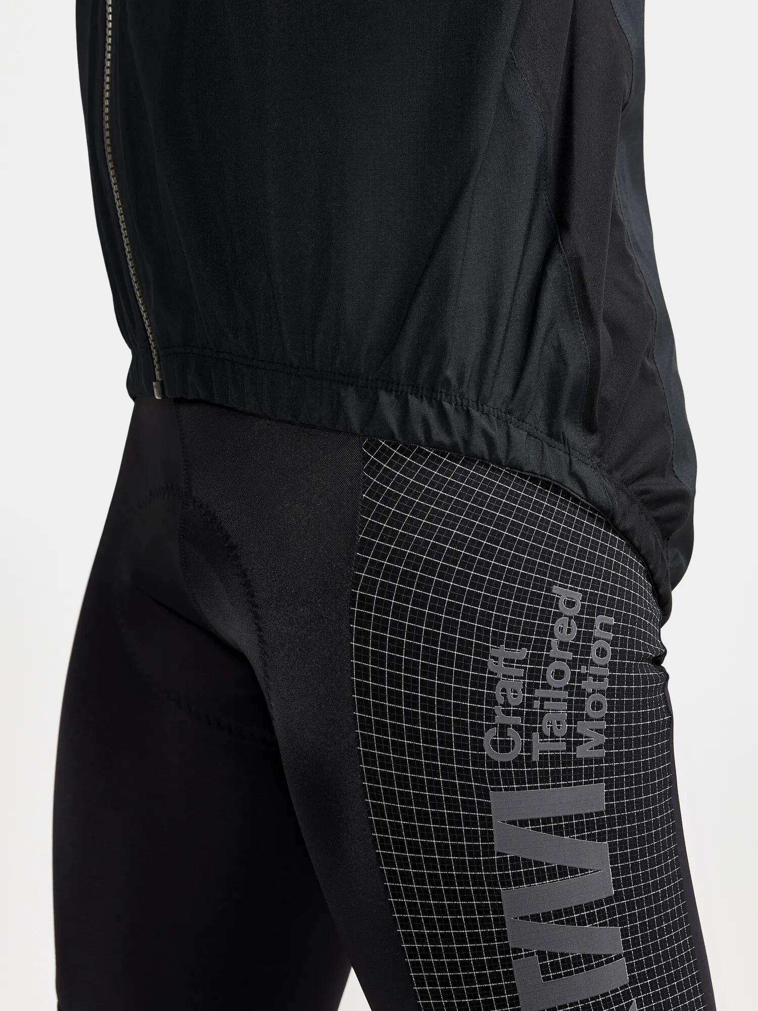 craft CTM Hydro Jacket M leichte wasserdichte Fahrradjacke – BLACK 6/7