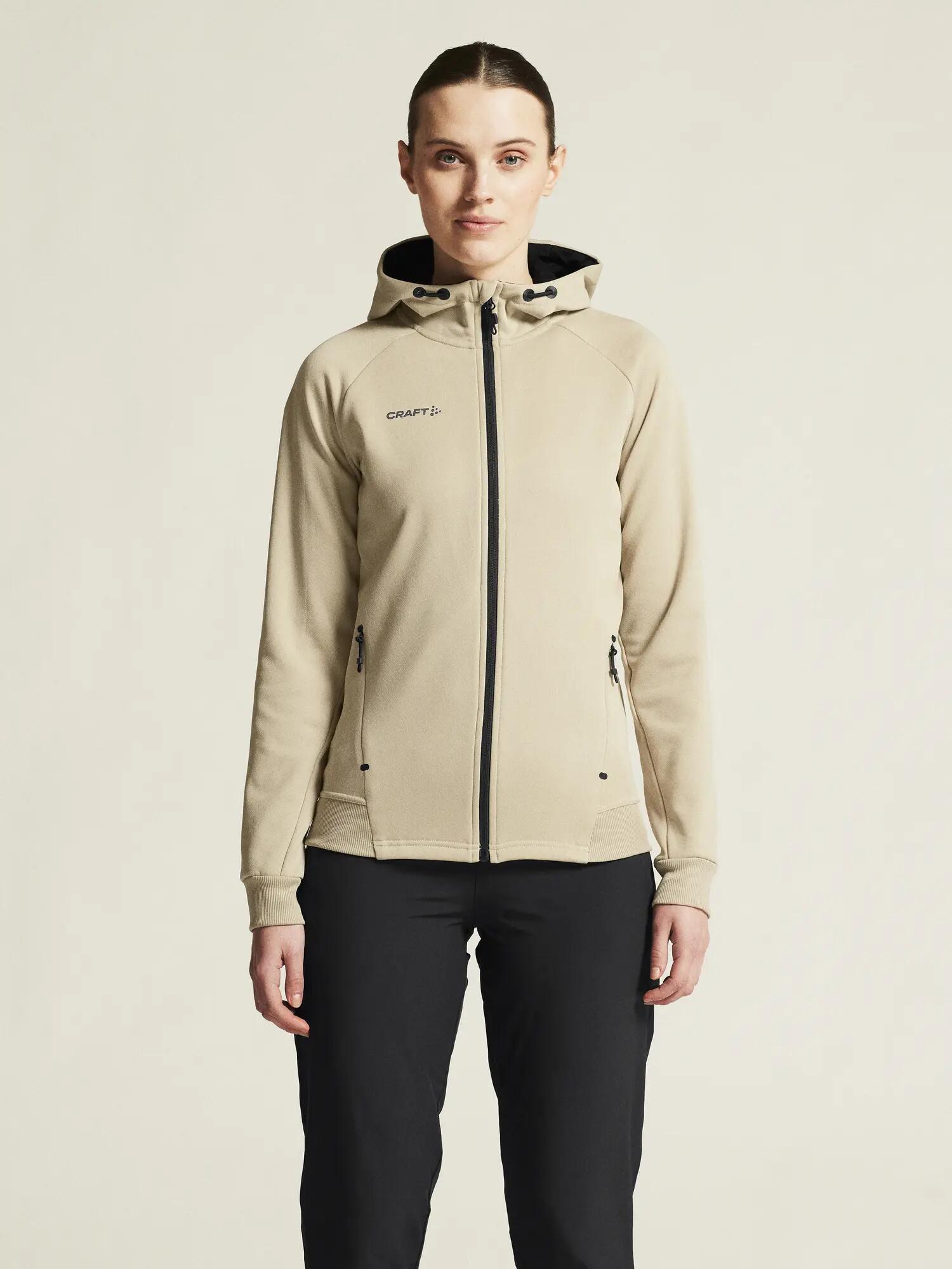 craft Hoodie ADV Unify FZ W van gerecycled polyester – Hay 7/7