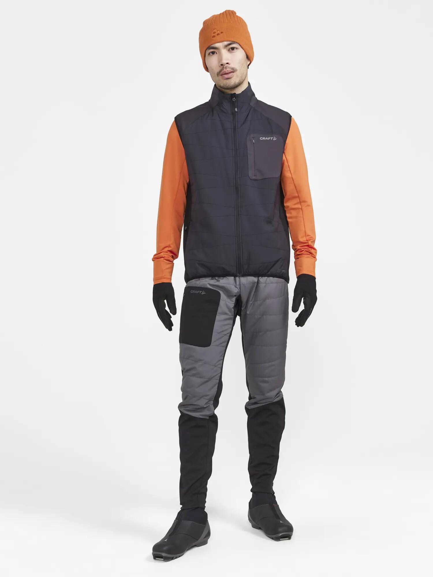 craft Core Nordic Training Insulate Vest M - isolierte Skiweste – Black-Slate 7/7
