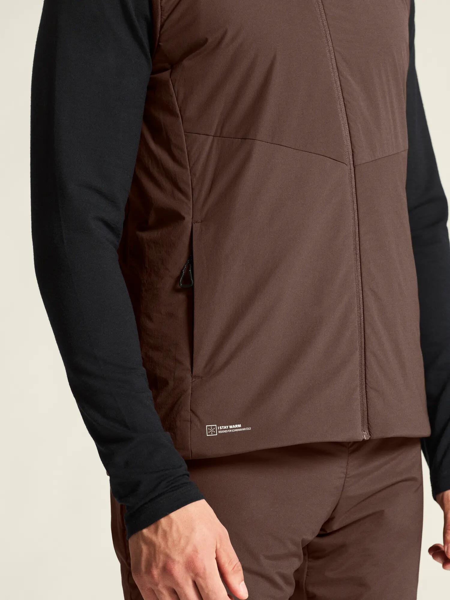 craft Isolationsweste Nordic Training Herren – Prune 3/7