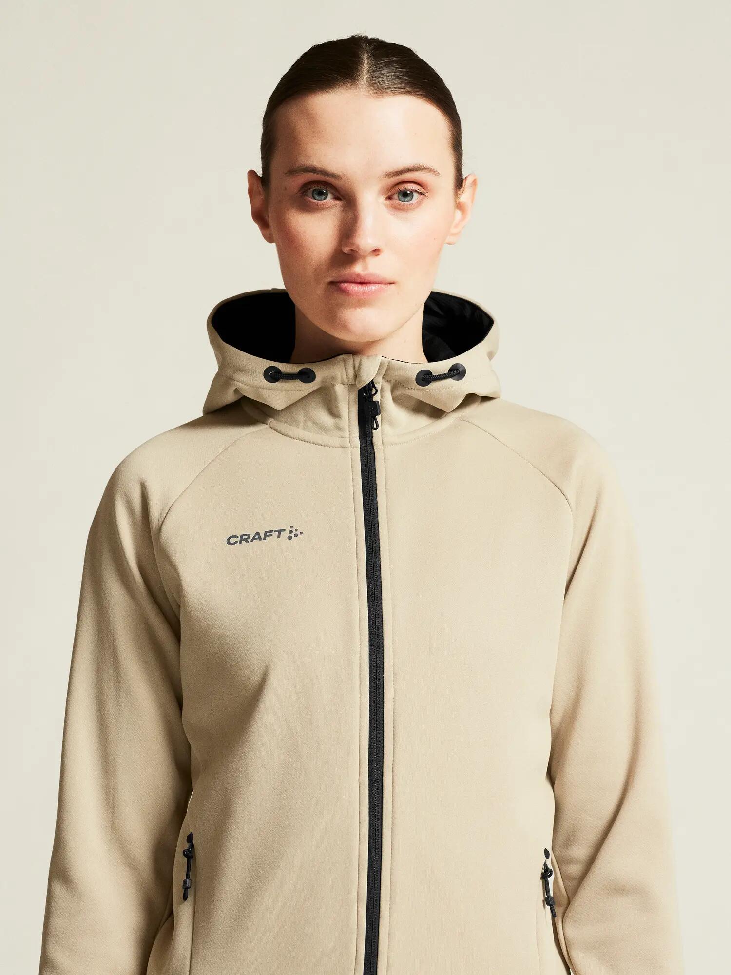 craft Hoodie ADV Unify FZ W van gerecycled polyester – Hay 5/7