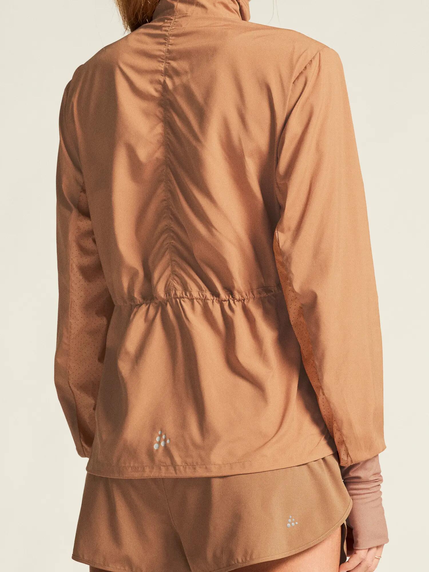 craft ADV Essence Wind Jacket Dames licht, wind- en waterafstotend – Syrup 3/7