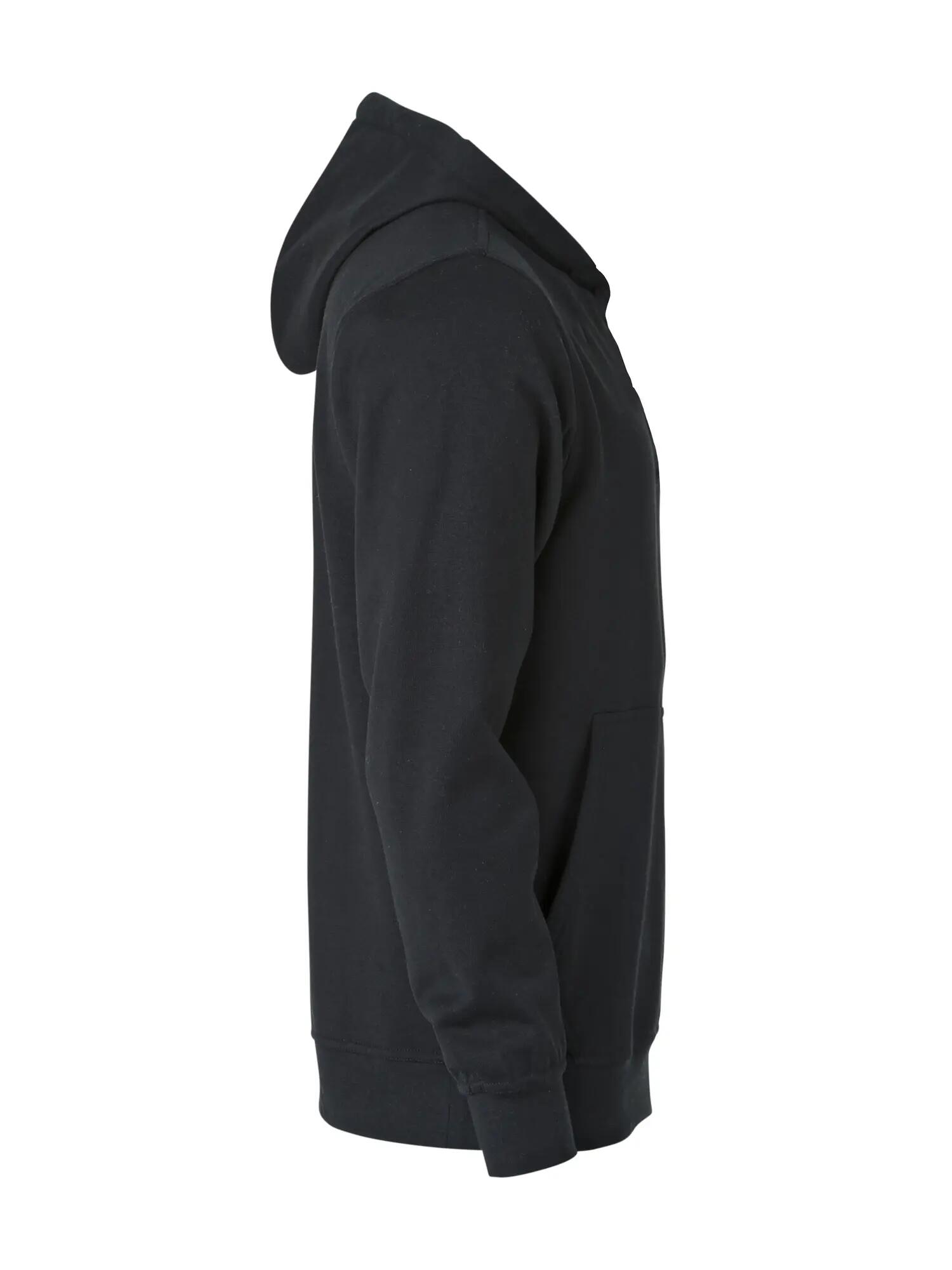 clique Basic Hoody Junior - miękki, odporny materiał – black 4/8