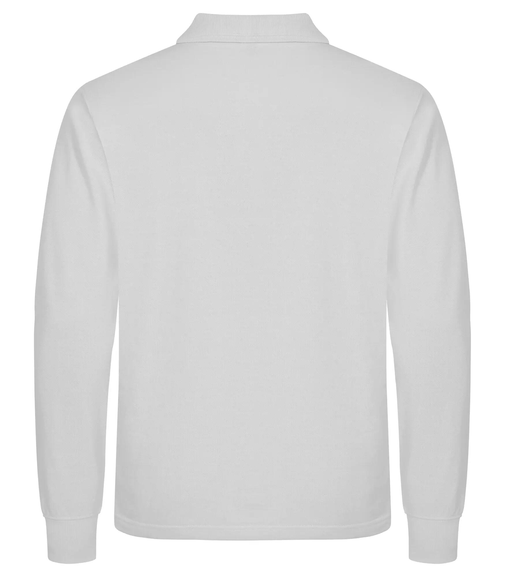 clique Polo Manhattan L/S homem manga longa — riscas jacquard, gola reforçada – 3/4