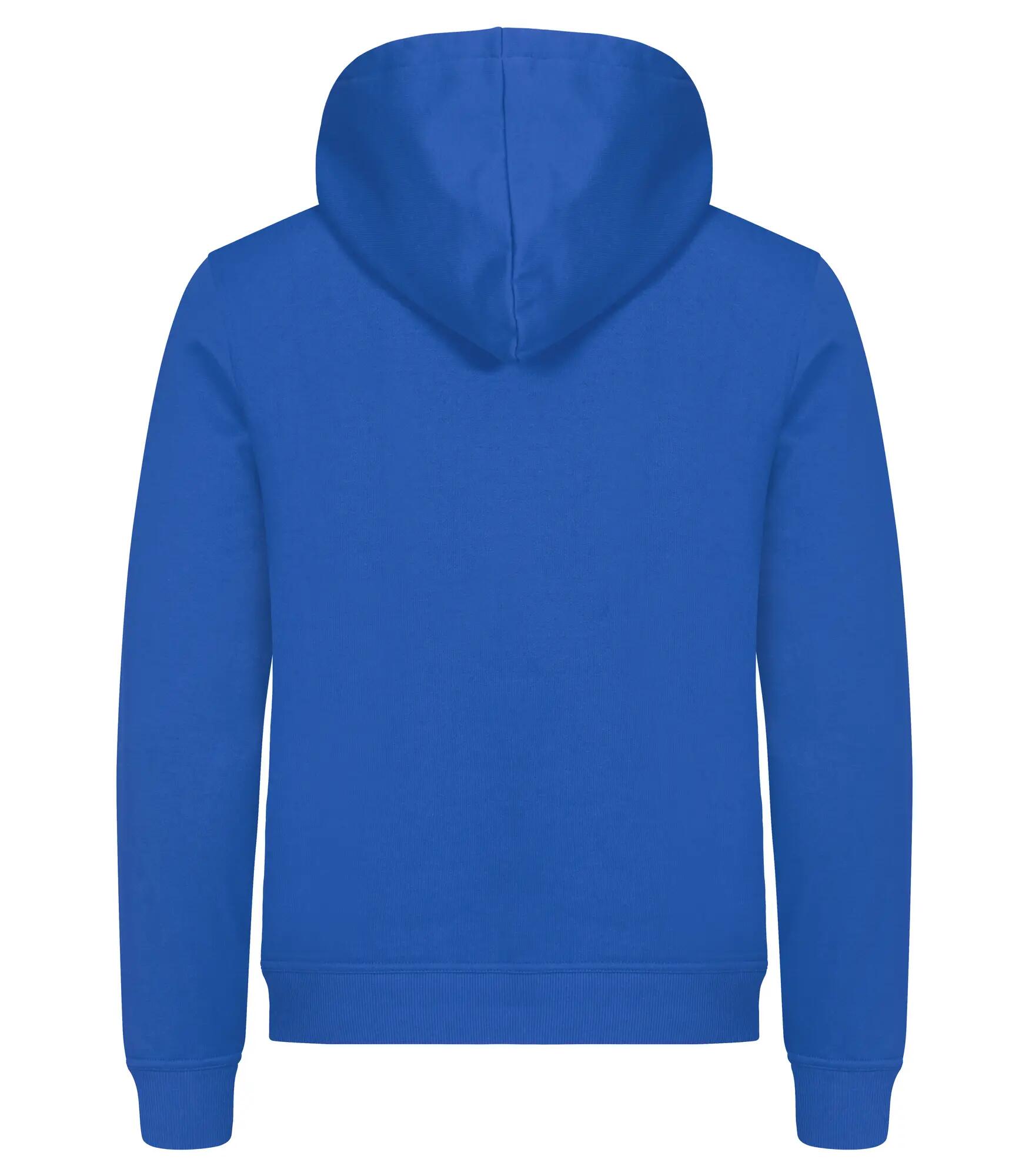 clique Hoodie Miami em algodão e poliéster reciclado – Royal Blue 2/4