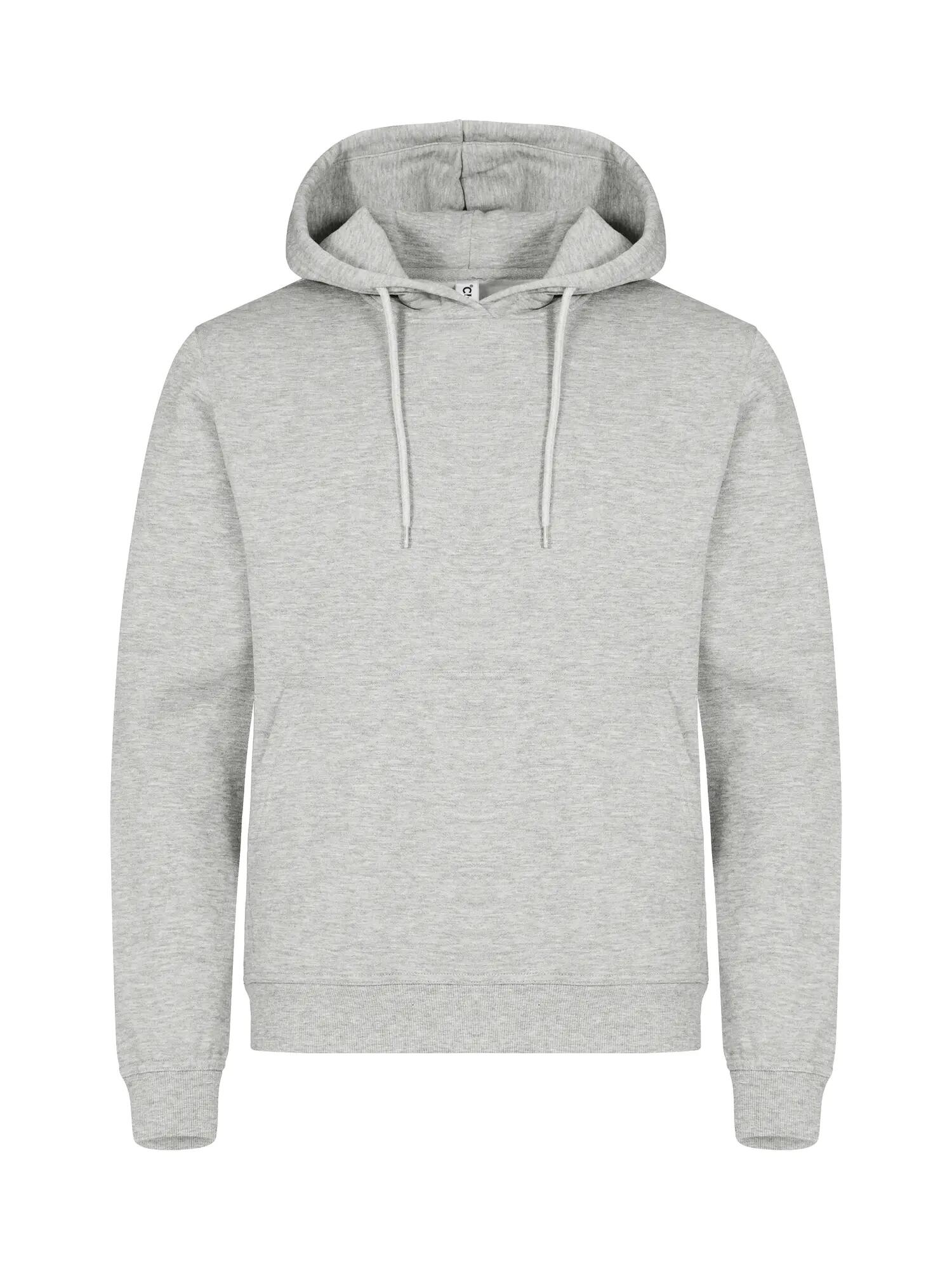 clique Hoodie Miami em algodão e poliéster reciclado – Ash 1/4
