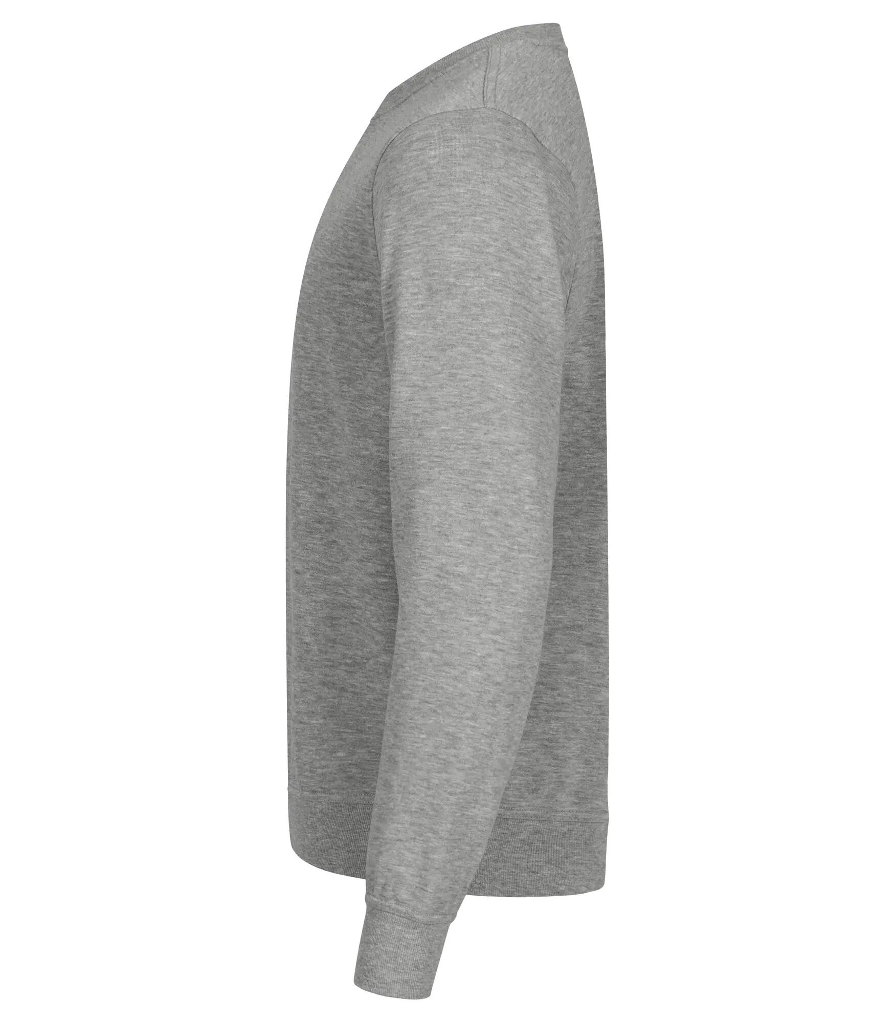 clique Miami Roundneck – camisola gola redonda em algodão reciclado – Grey 2/4
