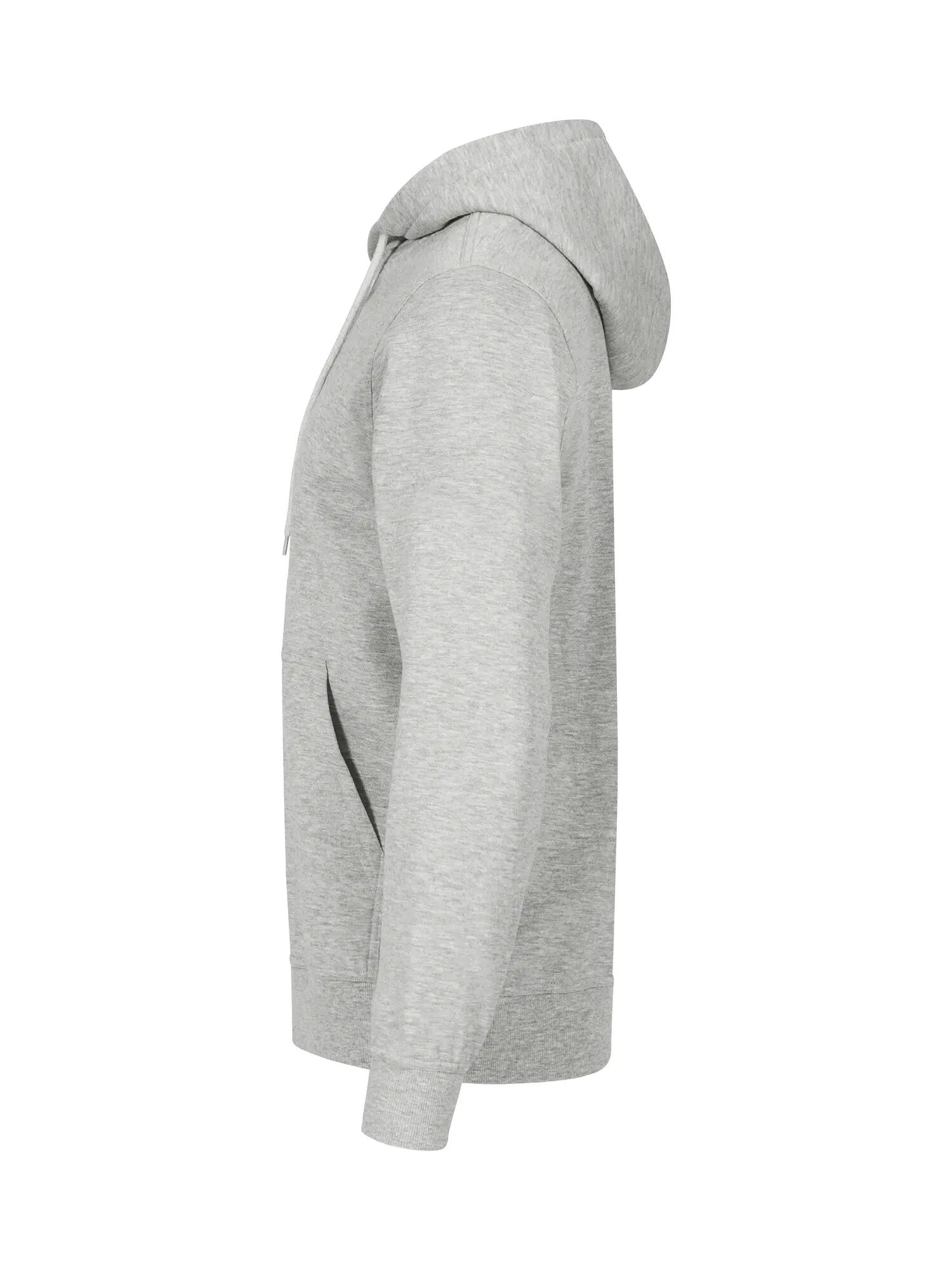 clique Hoodie Miami em algodão e poliéster reciclado – Ash 3/4