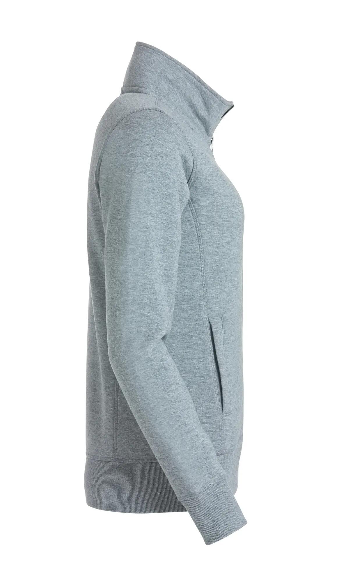 clique Classic Cardigan Women em mistura de algodão, cinza mesclado – grey 4/4