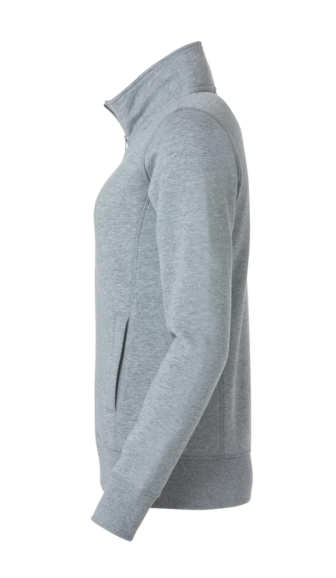 clique Classic Cardigan Women em mistura de algodão, cinza mesclado – grey 3/4
