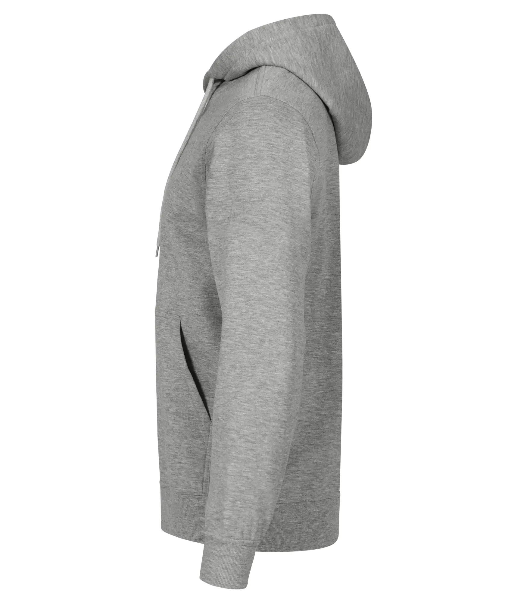 clique Miami Kapuzenpullover aus Baumwolle und Recyclingpolyester – Grey Mélange 2/4