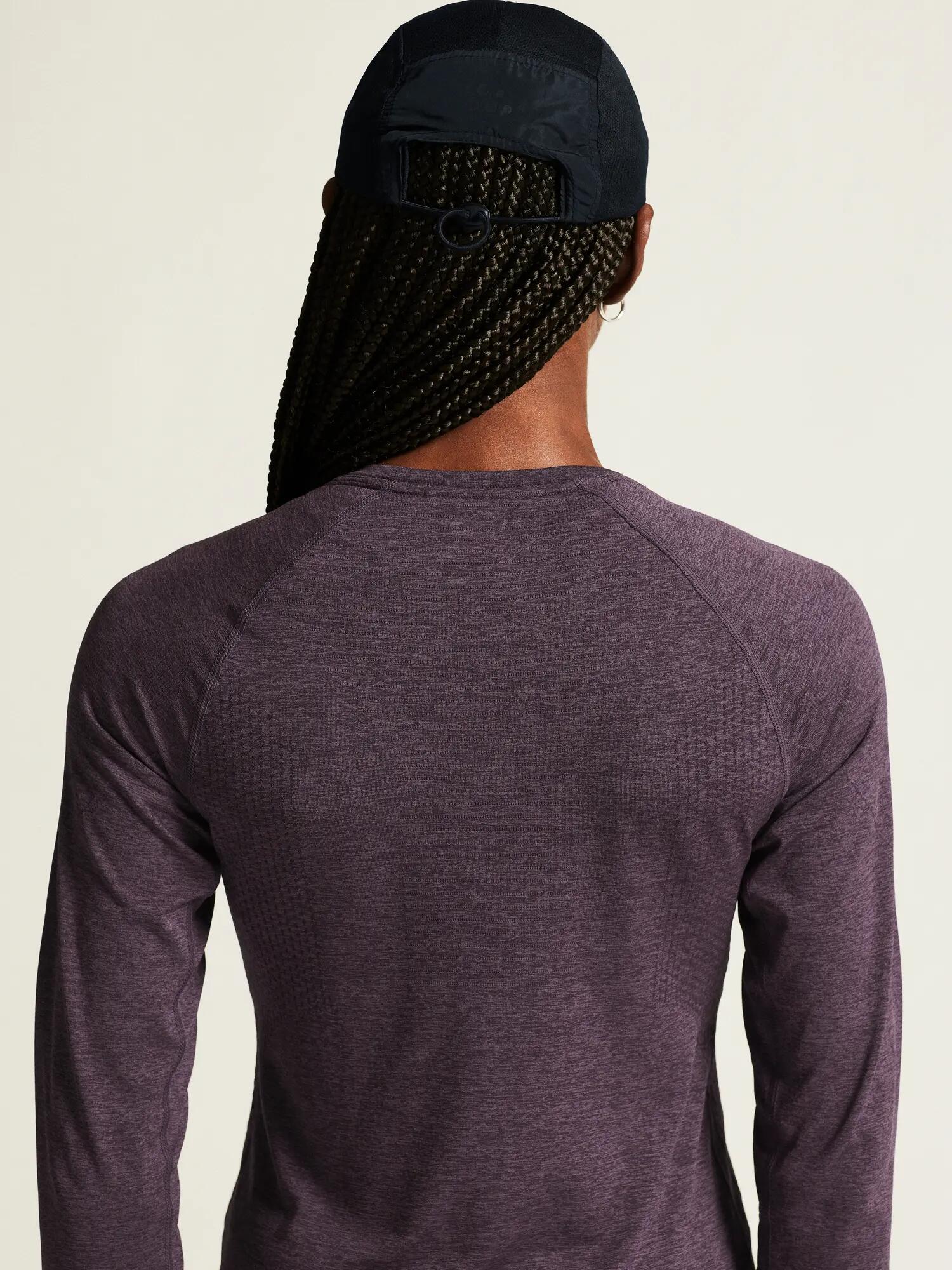 CORE Dry Active Comfort Camiseta manga larga mujer — termorreguladora – Dk Plum 4/7